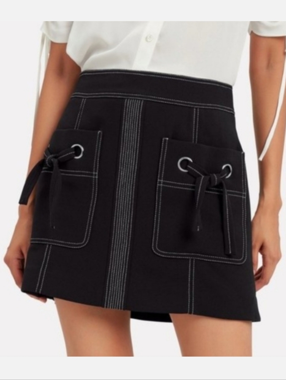 VERONICA BEARD RINKO MINI SKIRT